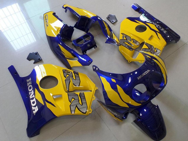 Honda CBR 250 RR MC22 91-98 Verkleidungen - Blau Gelb Fabrik Honda CBR 250 RR MC22 91-98 Verkleidungen - Blau Gelb Fabrik