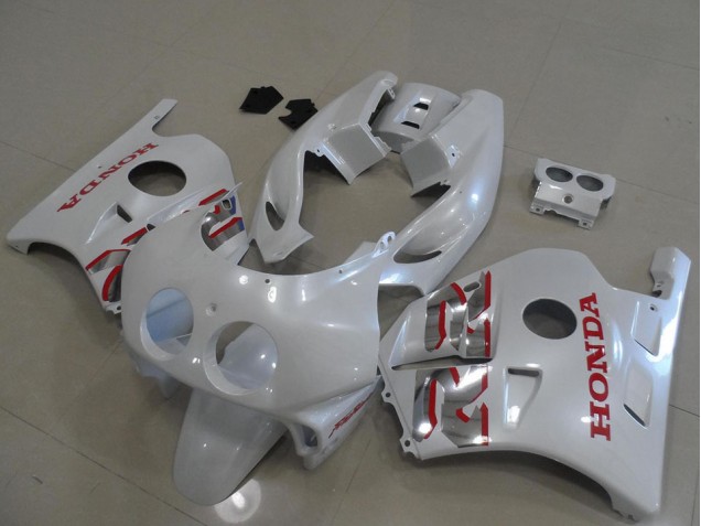 Honda CBR 250 RR MC22 91-98 Verkleidungen - Perl Weiß Rot Fabrik