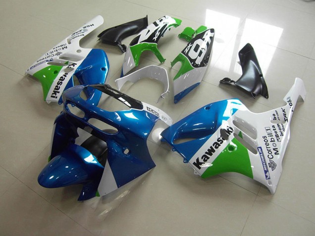 Kawasaki ZX9R 94-97 Verkleidungen - Hell blau Weiß Fabrik Kawasaki ZX9R 94-97 Verkleidungen - Hell blau Weiß Fabrik