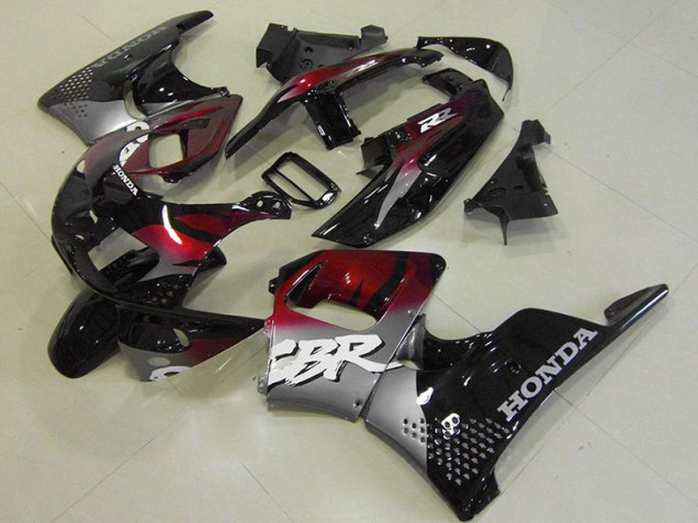 Honda CBR 900 RR 893 96-97 Verkleidungen - Rot Schwarz Silber Fabrik Honda CBR 900 RR 893 96-97 Verkleidungen - Rot Schwarz Silber Fabrik