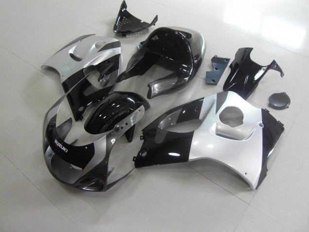 Suzuki GSXR 600 96-00 Verkleidungen - Silber Grau Kein Aufkleber Fabrik Suzuki GSXR 600 96-00 Verkleidungen - Silber Grau Kein Aufkleber Fabrik