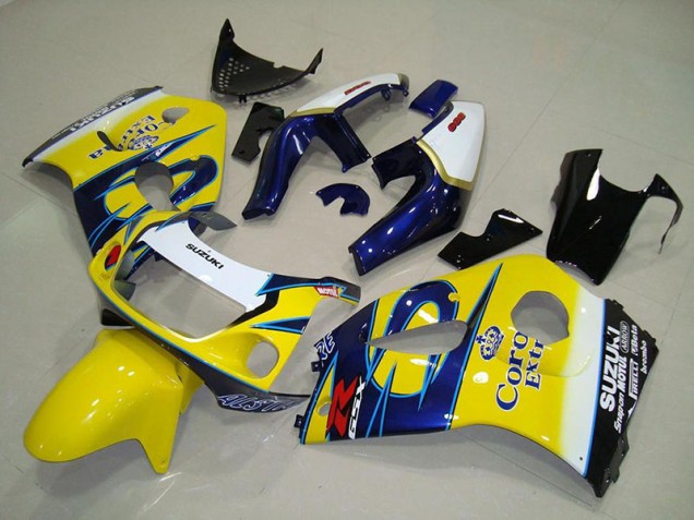 Suzuki GSXR 600 96-00 Verkleidungen - Gelb Corona Fabrik Suzuki GSXR 600 96-00 Verkleidungen - Gelb Corona Fabrik