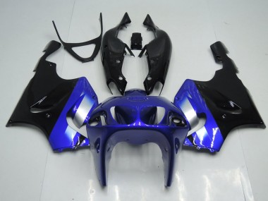 Kawasaki ZX7R 96-03 Verkleidungen - Blau und Schwarz Fabrik