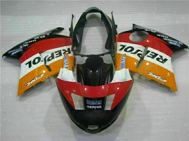 Honda CBR 1100 XX 96-07 Verkleidungen - Orange Repsol Fabrik Honda CBR 1100 XX 96-07 Verkleidungen - Orange Repsol Fabrik