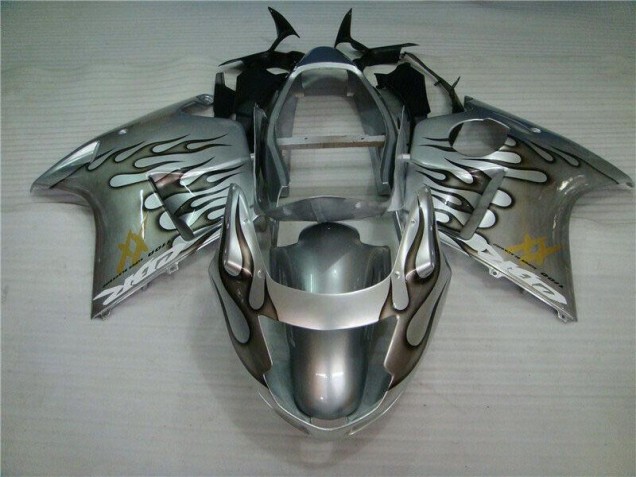 Honda CBR 1100 XX 96-07 Verkleidungen - Flamme Silber grau Fabrik Honda CBR 1100 XX 96-07 Verkleidungen - Flamme Silber grau Fabrik