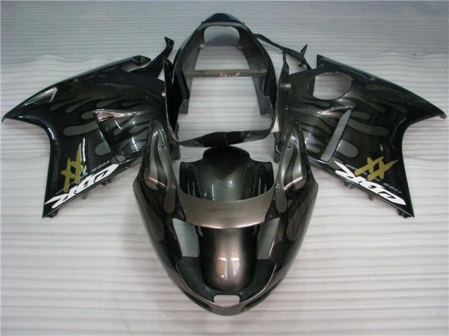 Honda CBR 1100 XX 96-07 Vollverkleidung - Schwarz Fabrik Honda CBR 1100 XX 96-07 Vollverkleidung - Schwarz Fabrik