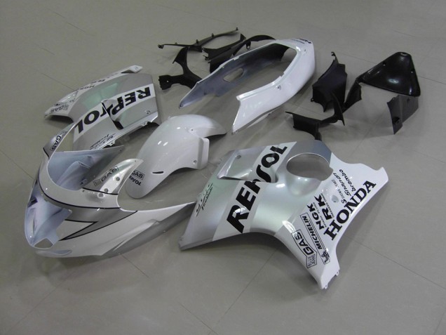 Honda CBR 1100 XX 96-07 Verkleidungen - Weiß Repsol Fabrik Honda CBR 1100 XX 96-07 Verkleidungen - Weiß Repsol Fabrik