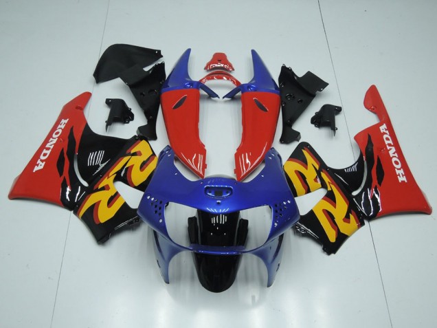 Honda CBR 900 RR 919 98-99 Verkleidungen - Blau Rot Schwarz Fabrik Honda CBR 900 RR 919 98-99 Verkleidungen - Blau Rot Schwarz Fabrik
