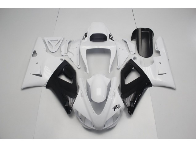 Yamaha R1 98-99 Verkleidungen - Perl Weiß Schwarz Fabrik Yamaha R1 98-99 Verkleidungen - Perl Weiß Schwarz Fabrik