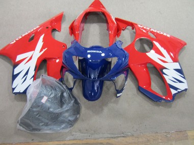 Honda CBR 600 F4 99-00 Verkleidungen - Blau Rot Fabrik