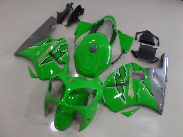 Kawasaki ZX12R 00-01 Verkleidungen - Grüne Flamme Fabrik Kawasaki ZX12R 00-01 Verkleidungen - Grüne Flamme Fabrik