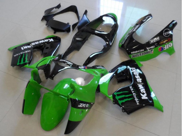 Kawasaki ZX9R 00-01 Verkleidungen - Grünes Monster Fabrik