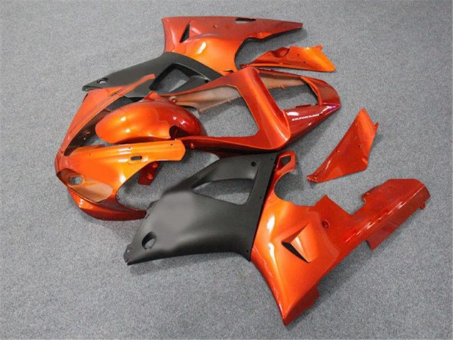 Yamaha R1 00-01 Verkleidungen - Orange Schwarz Fabrik Yamaha R1 00-01 Verkleidungen - Orange Schwarz Fabrik