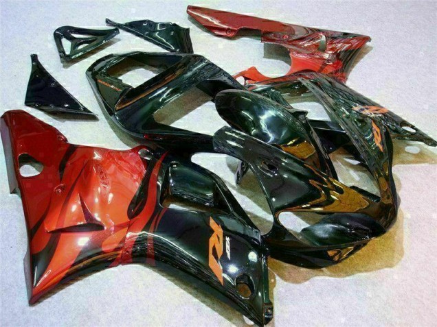 Yamaha R1 00-01 Motorrad Verkleidungen - Rot Fabrik Yamaha R1 00-01 Motorrad Verkleidungen - Rot Fabrik