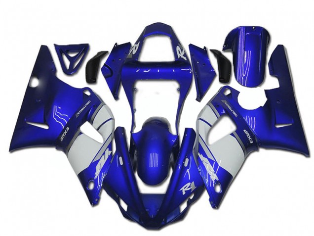Yamaha R1 00-01 Verkleidung - Blau Weiß Fabrik Yamaha R1 00-01 Verkleidung - Blau Weiß Fabrik