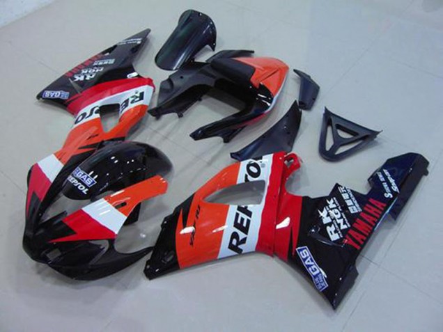 Yamaha R1 00-01 Vollverkleidung - Repsol Fabrik Yamaha R1 00-01 Vollverkleidung - Repsol Fabrik