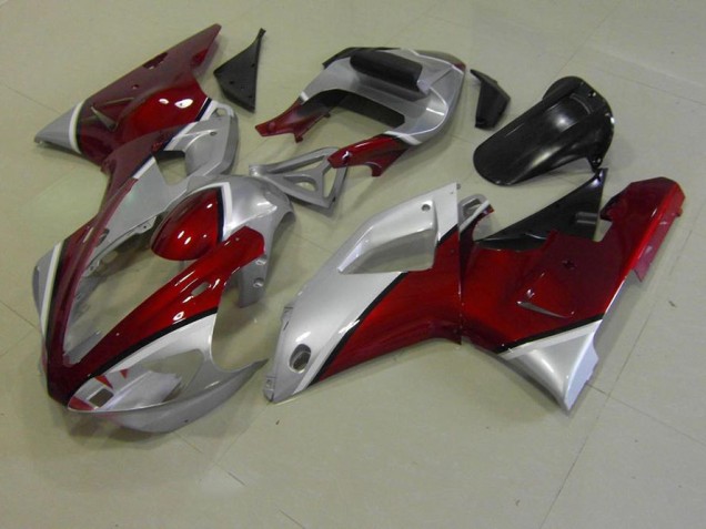 Yamaha R1 00-01 Verkleidungen - Rot und Silber Fabrik Yamaha R1 00-01 Verkleidungen - Rot und Silber Fabrik