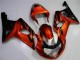 Suzuki GSXR 1000 K1 00-02 Verkleidungen - Orange Schwarz Fabrik Suzuki GSXR 1000 K1 00-02 Verkleidungen - Orange Schwarz Fabrik
