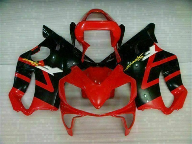 Honda CBR 600 F4i 01-03 Verkleidungen Komplett Sets - Rot Schwarz Fabrik Honda CBR 600 F4i 01-03 Verkleidungen Komplett Sets - Rot Schwarz Fabrik
