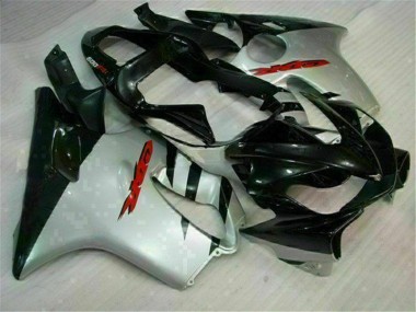 Honda CBR 600 F4i 01-03 Verkleidung - Schwarz Silber Fabrik