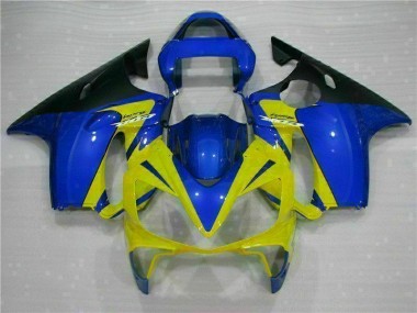 Honda CBR 600 F4i 01-03 Verkleidungen - Gelb Blau Fabrik