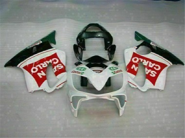 Honda CBR 600 F4i 01-03 Verkleidungen - Rot Weiß Schwarz San Carlo Fabrik