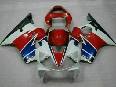 Honda CBR 600 F4i 01-03 Verkleidungen - Rot Weiß Blau Fabrik