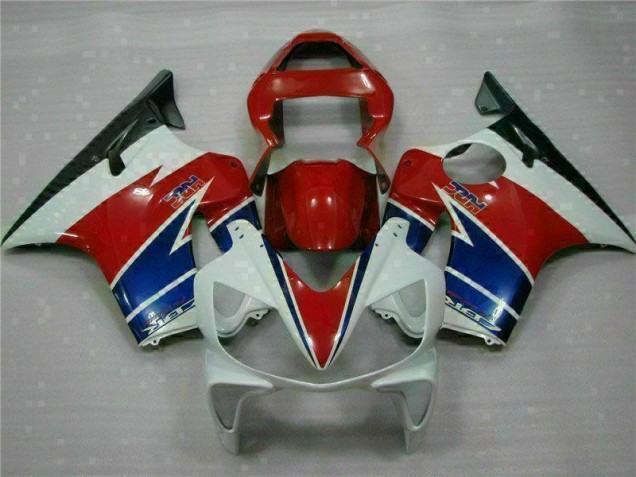 Honda CBR 600 F4i 01-03 Verkleidungen - Rot Weiß Blau Fabrik Honda CBR 600 F4i 01-03 Verkleidungen - Rot Weiß Blau Fabrik