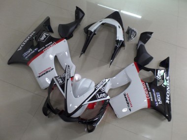 Honda CBR 600 F4i 01-03 Verkleidungen - Weiß Schwarz Carrera Lee Fabrik