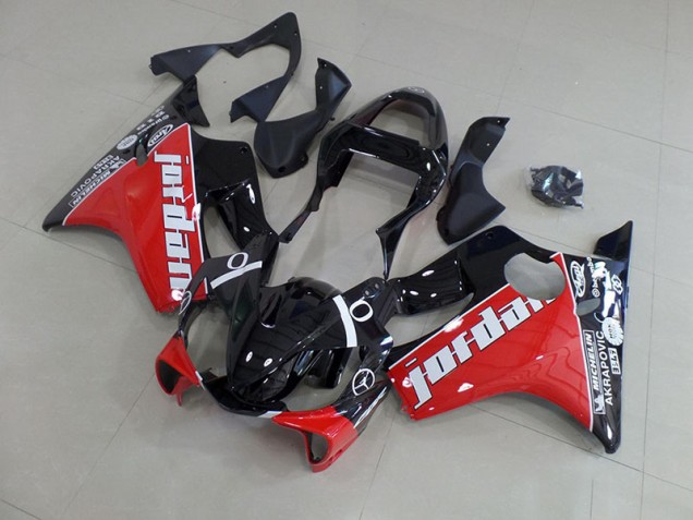 Honda CBR 600 F4i 01-03 Verkleidungen - Rot Jordan Fabrik Honda CBR 600 F4i 01-03 Verkleidungen - Rot Jordan Fabrik