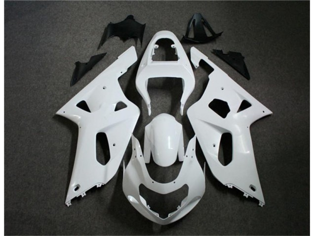Suzuki GSXR 600 / 750 K1 K2 K3 01-03 Verkleidungen - Weiß Fabrik Suzuki GSXR 600 / 750 K1 K2 K3 01-03 Verkleidungen - Weiß Fabrik