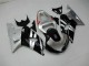 Suzuki GSXR 600 / 750 K1 K2 K3 01-03 Verkleidungen - Schwarz Silber Fabrik Suzuki GSXR 600 / 750 K1 K2 K3 01-03 Verkleidungen - Schwarz Silber Fabrik
