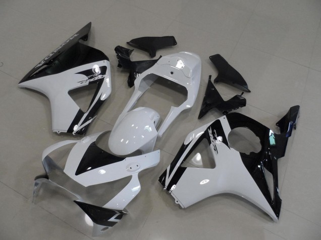 Honda CBR 900 RR 954 02-03 Vollverkleidung - Weiß Schwarz Fabrik Honda CBR 900 RR 954 02-03 Vollverkleidung - Weiß Schwarz Fabrik