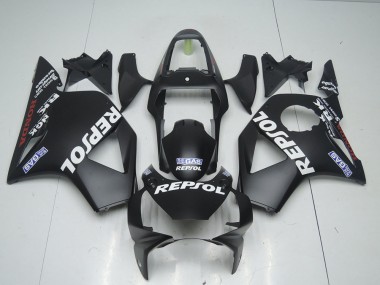 Honda CBR 900 RR 954 02-03 Verkleidungen - Matt Schwarzer Repsol Fabrik