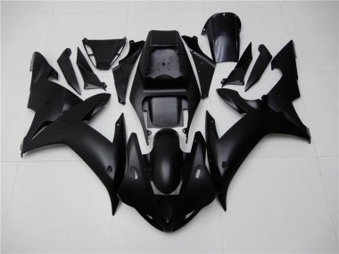 Yamaha R1 02-03 Motorrad Verkleidungen - Schwarz Fabrik