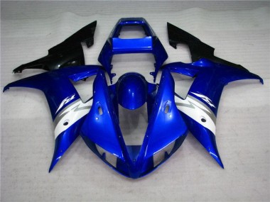 Yamaha R1 02-03 Vollverkleidung - Blau Weiß Fabrik