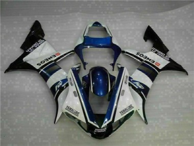 Yamaha R1 02-03 Motorrad Vollverkleidung - Schwarz Fabrik