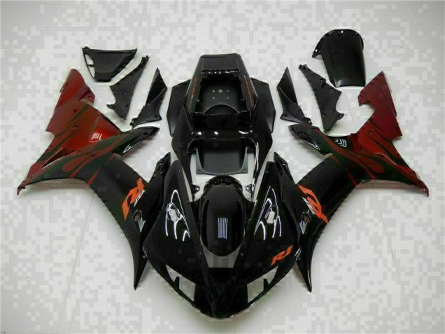 Yamaha R1 02-03 Verkleidungen - Schwarz Fabrik Yamaha R1 02-03 Verkleidungen - Schwarz Fabrik