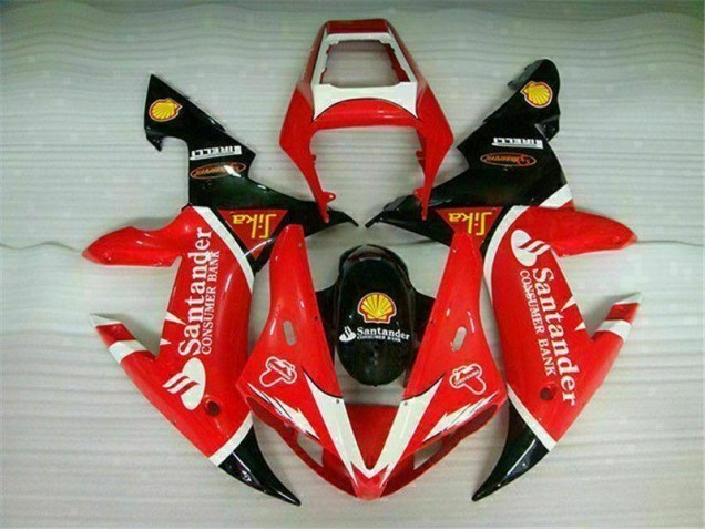 Yamaha R1 02-03 Vollverkleidung - Rot Fabrik Yamaha R1 02-03 Vollverkleidung - Rot Fabrik