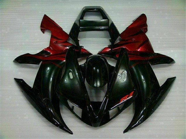 Yamaha R1 02-03 Verkleidung - Schwarz Rot Fabrik Yamaha R1 02-03 Verkleidung - Schwarz Rot Fabrik