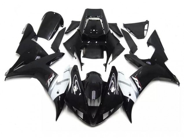 Yamaha R1 02-03 Verkleidungen - Schwarz Weiß Fabrik Yamaha R1 02-03 Verkleidungen - Schwarz Weiß Fabrik