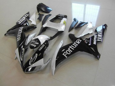 Yamaha R1 02-03 Verkleidung - Schwarz Silber Fabrik