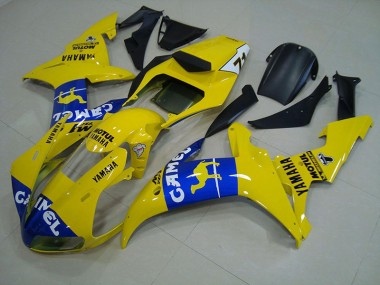 Yamaha R1 02-03 Verkleidungen - Blau Gelb Fabrik