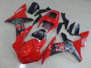 Yamaha R1 02-03 Verkleidungen - Mattrot Fabrik