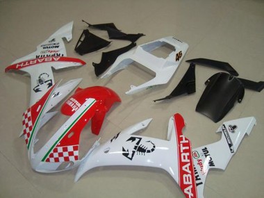 Yamaha R1 02-03 Verkleidungen - Rot Weiß Flag Fabrik