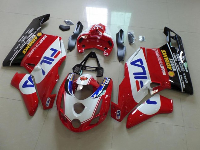 Ducati 749 999 03-04 Verkleidungen - Rot Fila Fabrik