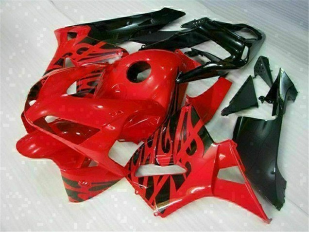 Honda CBR 600 RR 03-04 VollVerkleidungen & Plastik - Rot Schwarz Fabrik Honda CBR 600 RR 03-04 VollVerkleidungen & Plastik - Rot Schwarz Fabrik