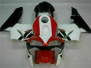 Honda CBR 600 RR 03-04 Verkleidung - Rot Weiß Fabrik