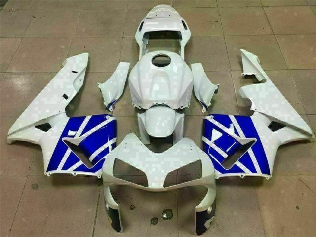 Honda CBR 600 RR 03-04 Verkleidung - Weiß Blau Fabrik Honda CBR 600 RR 03-04 Verkleidung - Weiß Blau Fabrik