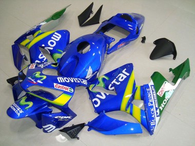 Honda CBR 600 RR 03-04 Verkleidung - Movistar Fabrik
